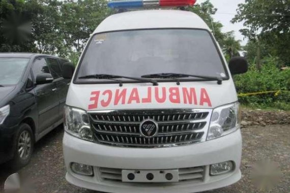 2015 Foton View Ambulance 2.8MT Plate No. GA9369