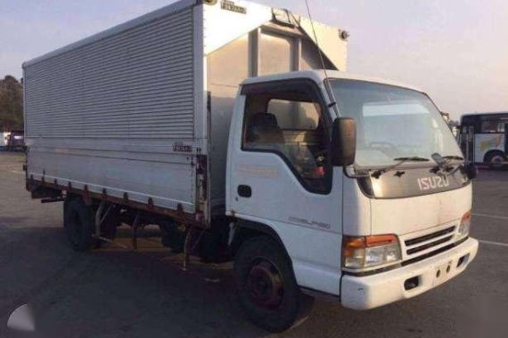 289 Surplus Japan Newly ARRIVED 16ft. Elf WING VAN 4HE1 Turbo