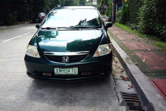 Honda City 2003 Green for sale