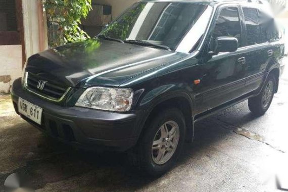 Honda CRV Gen 1 2000 AT Green For Sale 