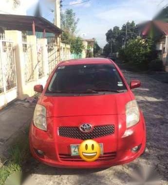 Toyota Yaris 2007 1.5 G AT Red For Sale 