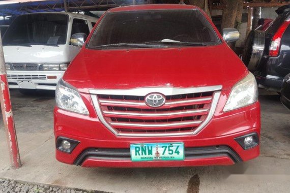 Toyota Innova 2013 Red for sale