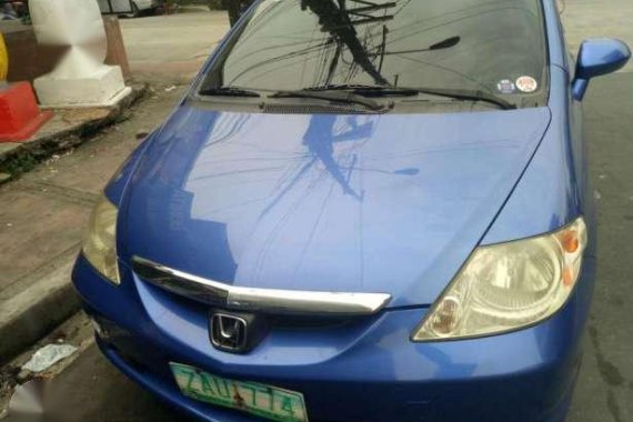 Honda City 1.5 2005 MT Blue For Sale 