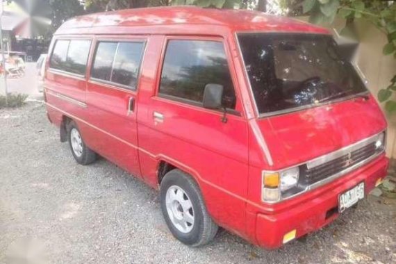 Mitsubishi l300 Versa Van 1994 MT Red For Sale 