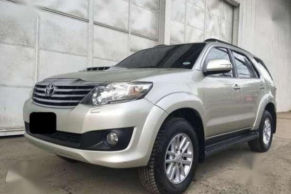 First Owned 2013 Toyota Fortuner G For Sale
