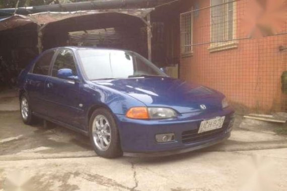 Honda Civic ESi 1995 MT Blue For Sale 