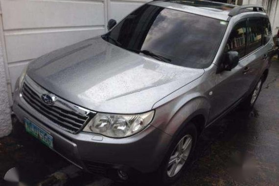 2010 Subaru Forester 2.0X AT Silver For Sale 