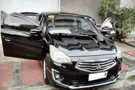2016 Mitsubishi Mirage G4 GLS MT Black For Sale 