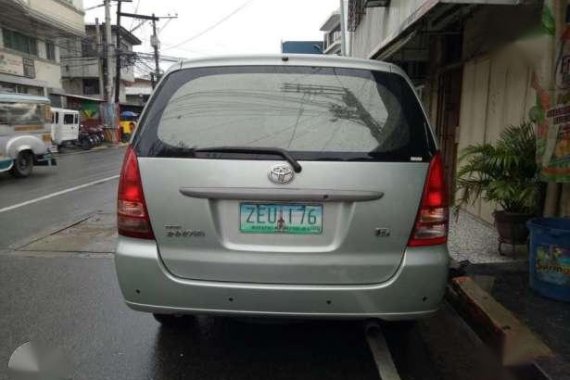 Toyota Innova E 2006 MT Silver For Sale 