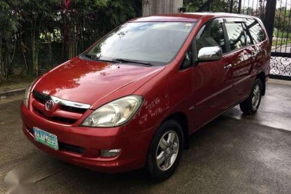 Toyota Innova G 2006 AT red for sale 