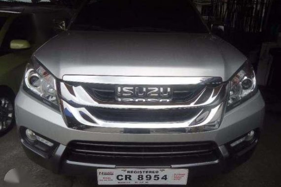 2017 Isuzu MUX 3.0 AT DSL 4x2 Silver For Sale 