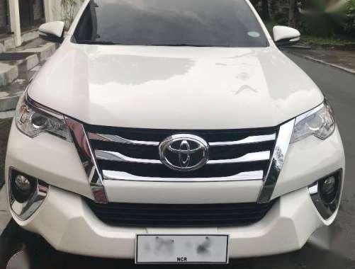 Toyota Fortuner 2016 4x2 AT White For Sale 