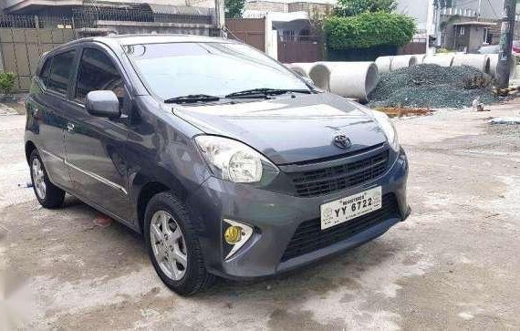 2016 Toyota Wigo Automatic Gray HB For Sale 