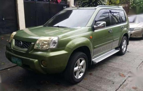 Nissan X-trail 2004 2.0 AT Green For Sale 