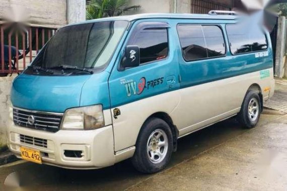 nissan urvan state with franchise cagayan-phillips-kalilangan