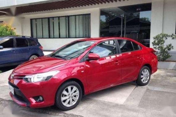 2014 Toyota Vios 1.3 E AT Red For Sale 