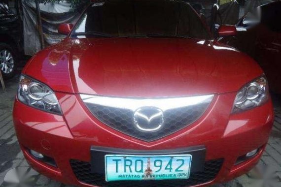 2017 Mazda 3 V AT Red Sedan For Sale 