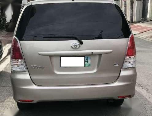 2009 Toyota Innova E for sale 