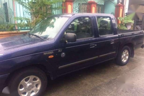 Ford Ranger Pick Up 2000 MT Blue For Sale 