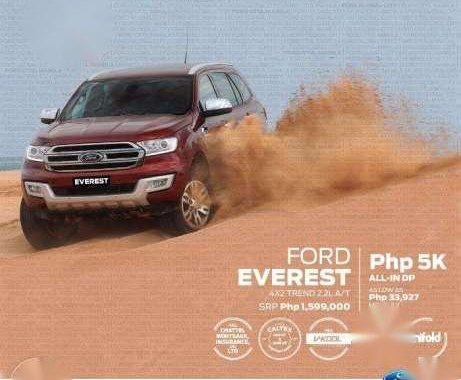 Brand New 2017 Ford Everest AT For Sale