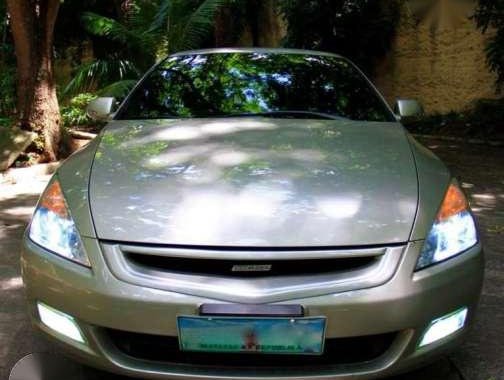 2007 Honda Accord V6 3.0L LE Beige For Sale 