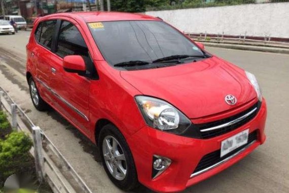 2016 Toyota Wigo 1.0 G AT Red For Sale 