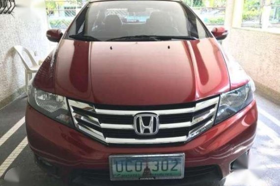 2012 Honday City 1.5E AT Red For Sale 
