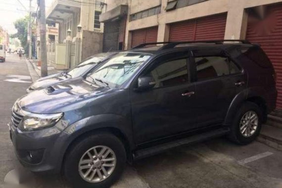 2014 Toyota Fortuner 2.5G AT Gray For Sale 