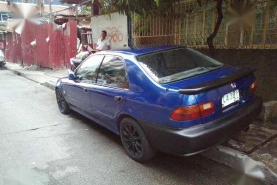 Honda Civic Lx 1.5 1994 MT Blue For Sale 