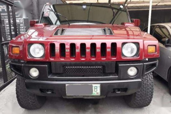 2015 Hummer H2 Manual Red For Sale 
