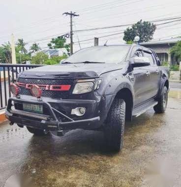 Ford Ranger 2013 AT 4x2 XLT Black For Sale 