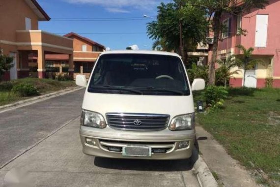 Well Kept Toyota Hiace Super Grandia J 2002 For Sale