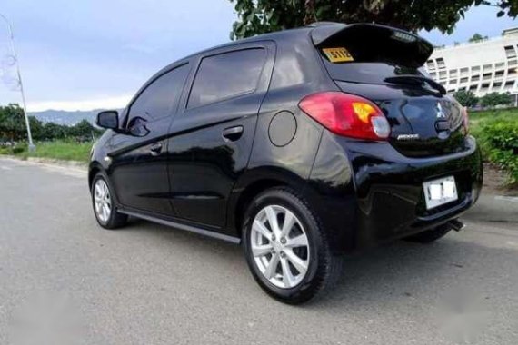 Mitsubishi Mirage Gls 2014 MT Black For Sale 