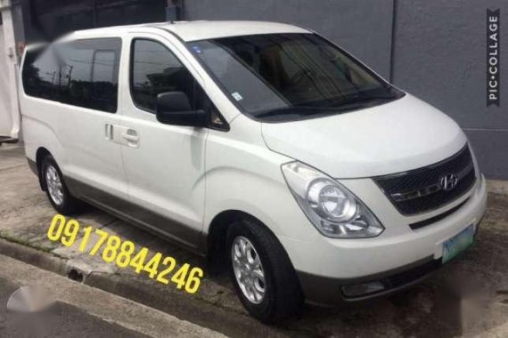 2009 Hyundai Starex vgt white for sale