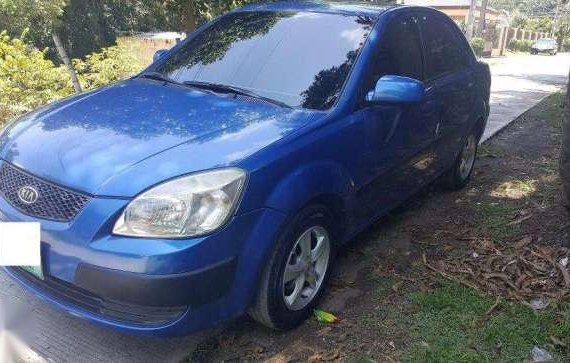 Kia Rio 2008 1.3L DOHC 16V MT Blue For Sale 