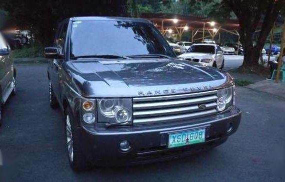 2004 Land Rover Range Rover Gray For Sale 