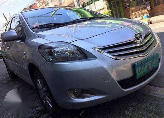 Toyota Vios 1.3 G 2013 MT Silver For Sale 
