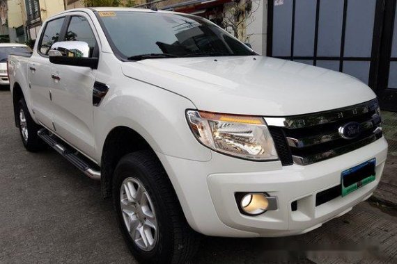 Ford Ranger 2014 XLT WHITE FOR SALE