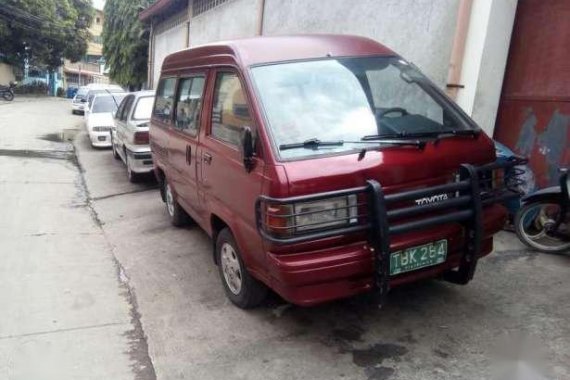 Toyota Liteace 1996 MT Red Van For Sale 