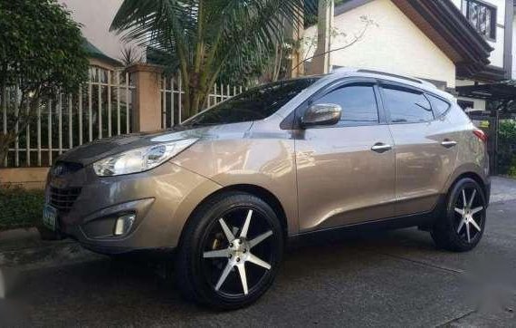 2010 Hyundai Tucson GLS AT Brown For Sale 