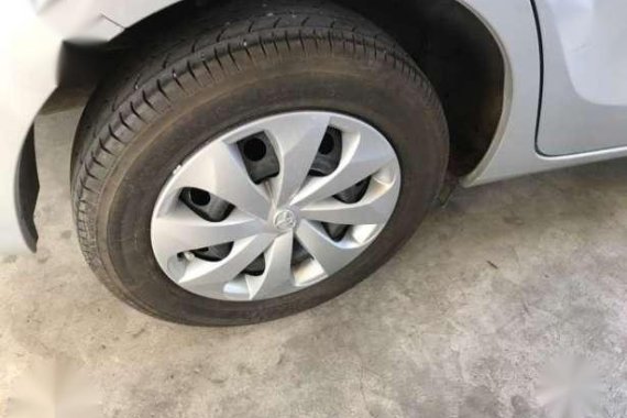 2016 Toyota Vios 1.3 J MT Silver For Sale 