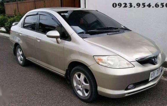  Honda City IDSI 2003 1.3 MT Beige For Sale 