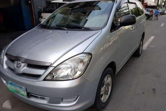 Toyota Innova E 2007 MT Silver For Sale 