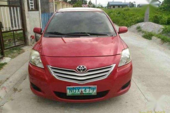 Toyota Vios E 2010 Manual Red For Sale 