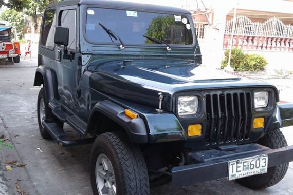 For sale 1996 Jeep Wrangler 4X2