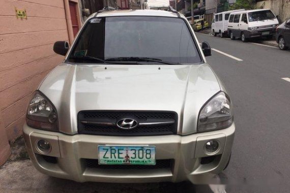 Hyundai Tucson 2008 Beige for sale