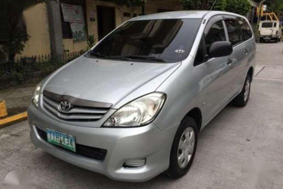  2012 Toyota Innova J Diesel Silver For Sale 