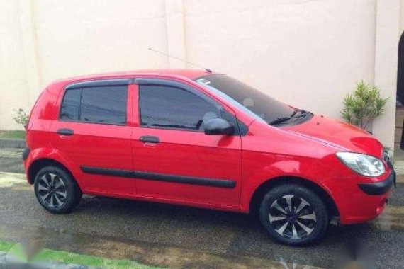 Hyundai Getz 2010 MT Red HB For Sale 