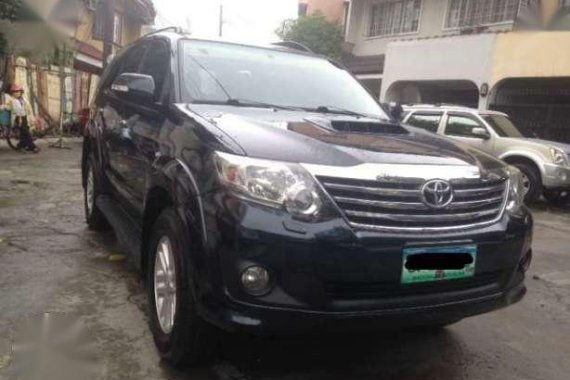 2013 Toyota Fortuner 4x2 AT Black For Sale 