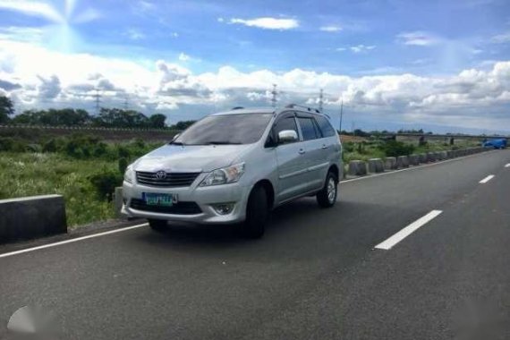 Toyota Innova E 2013 MT Blue For Sale 